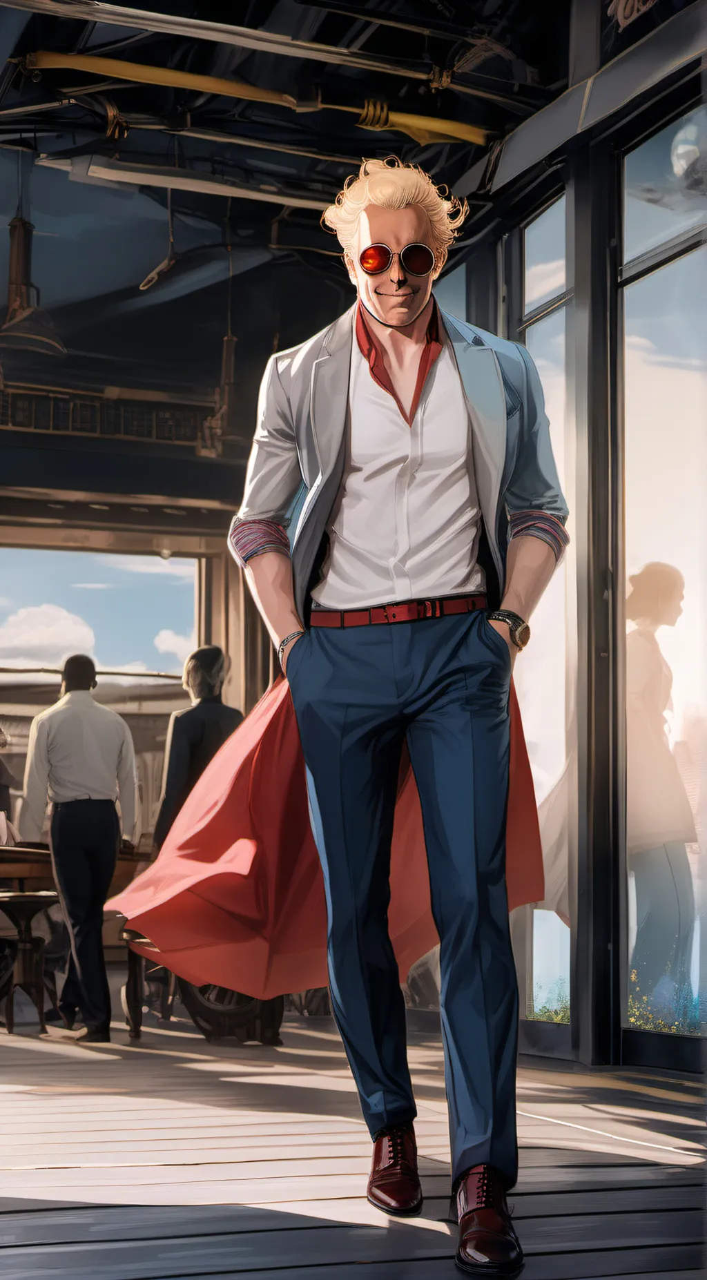 ai character: tom background