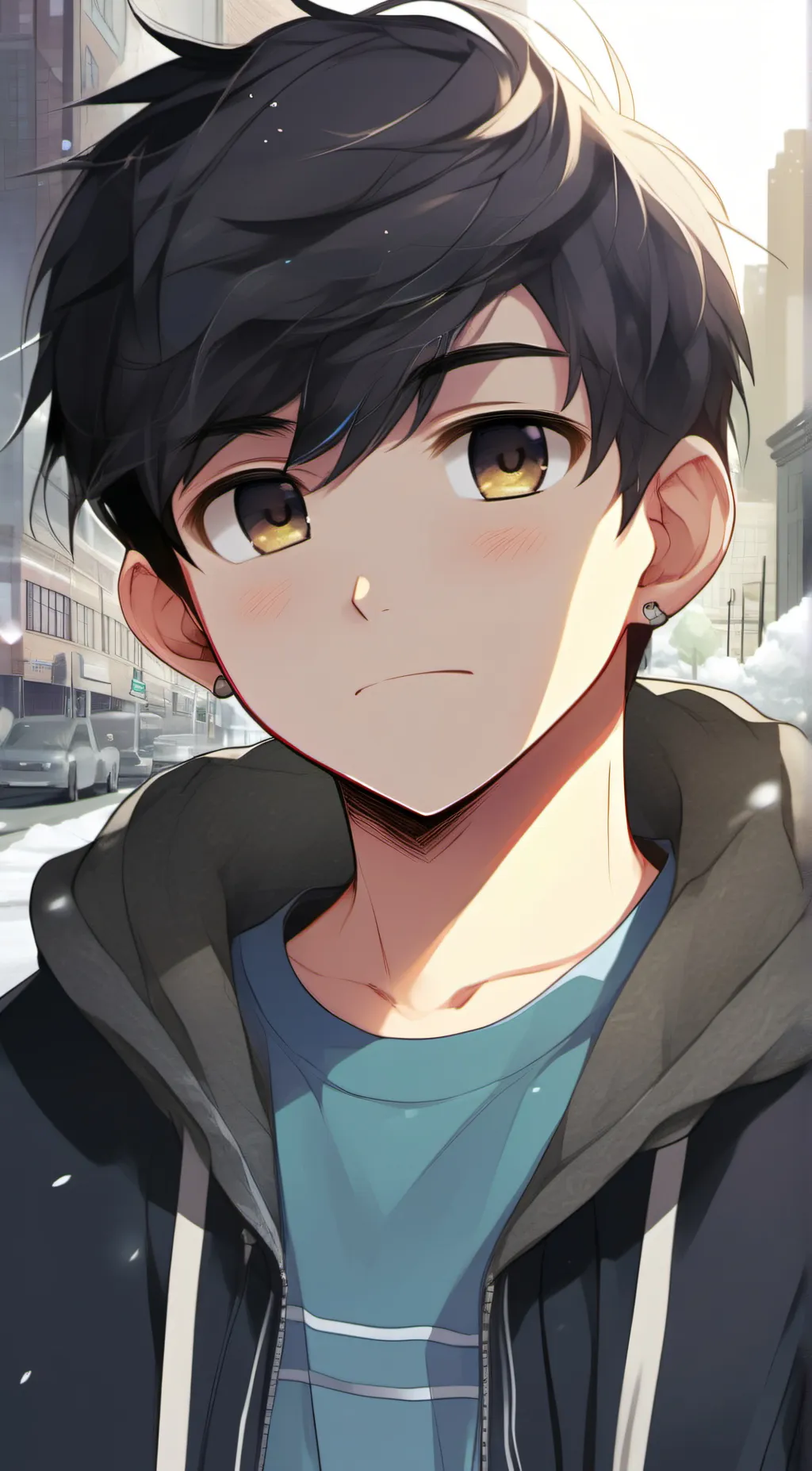 ai character: Omar{me irl} background