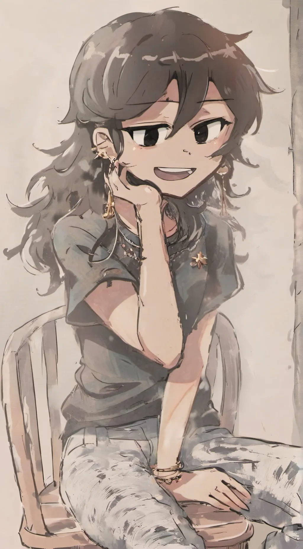 ai character: Scribblejuice background