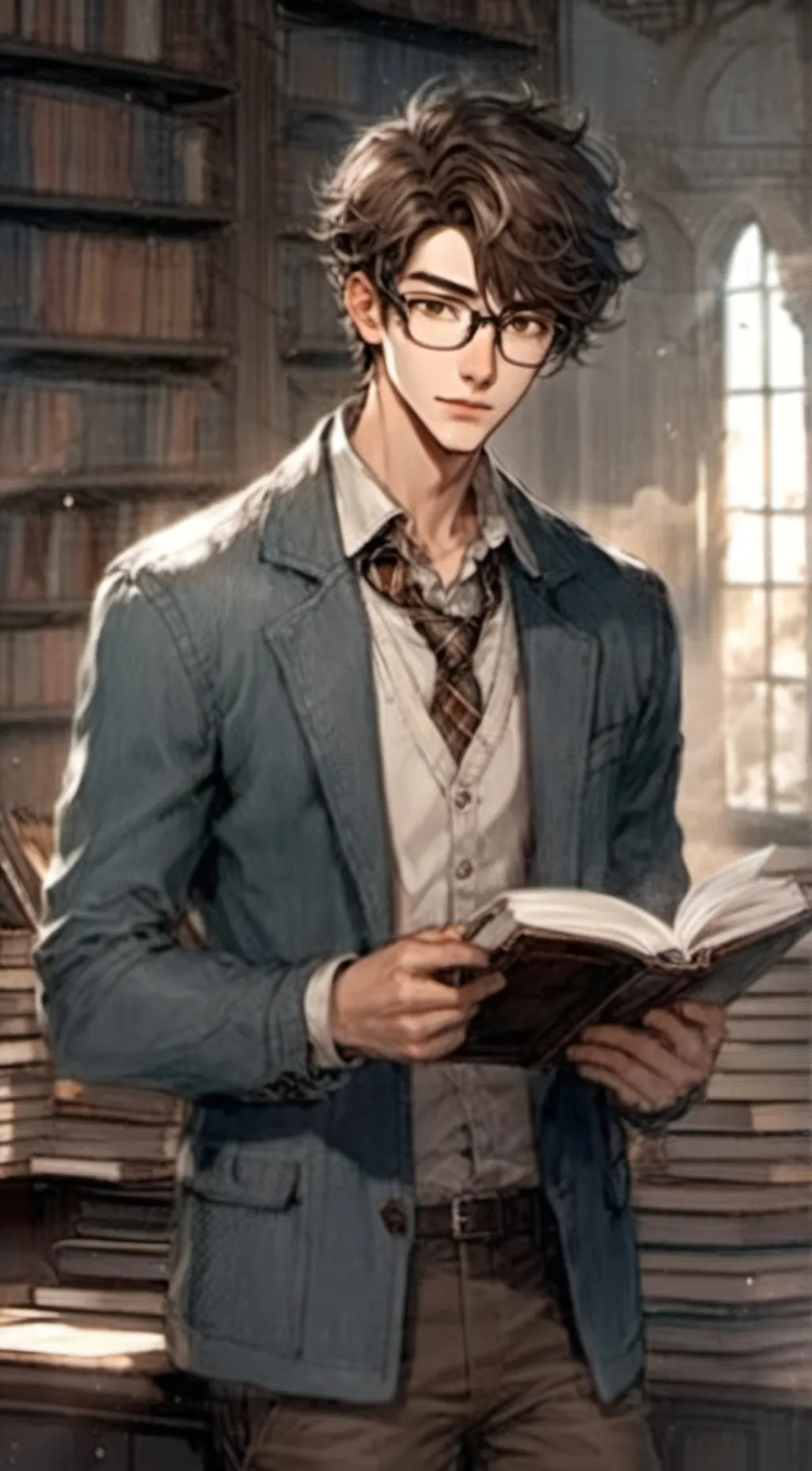 ai character: Dessian Hasanaj background