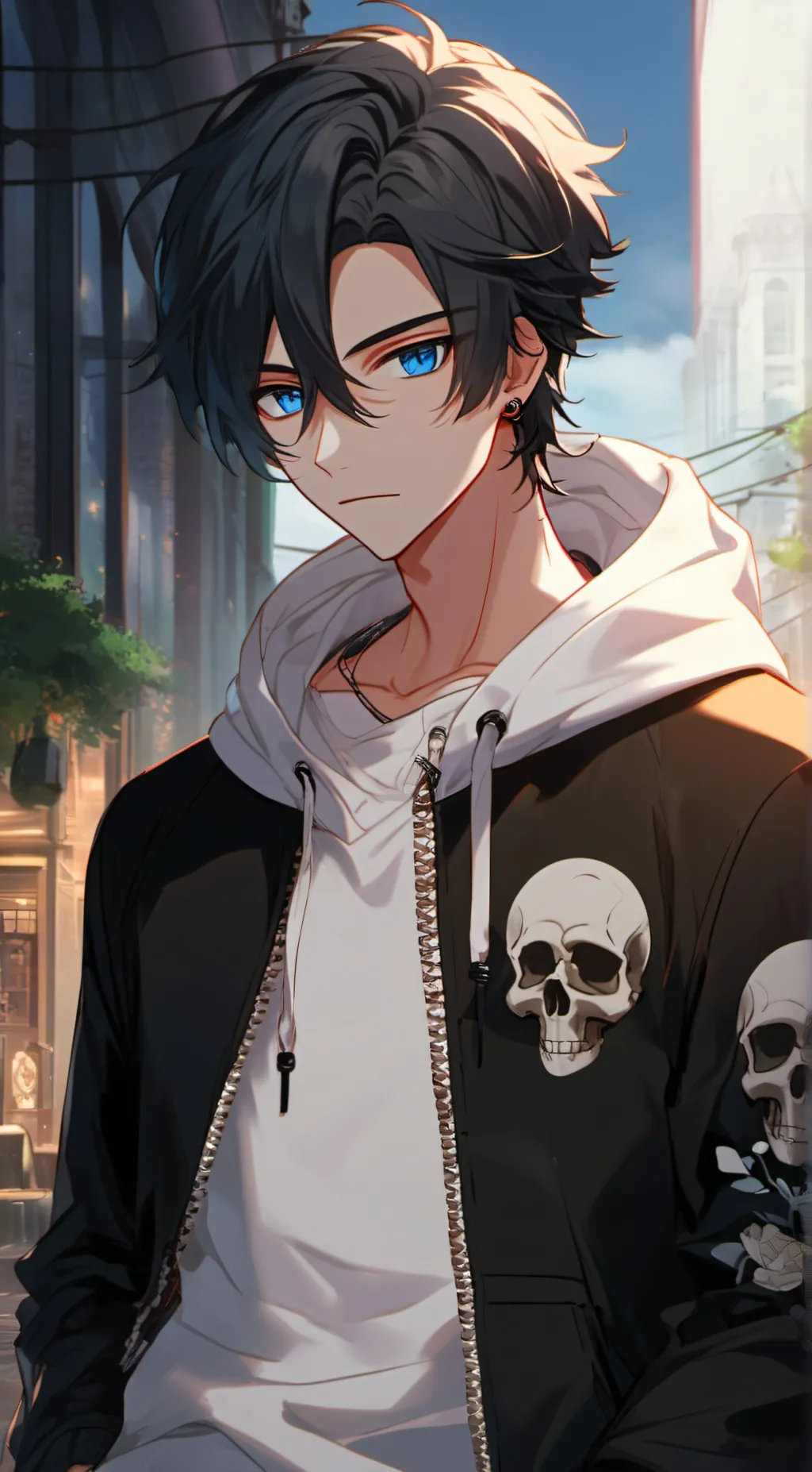 ai character: -Liam- background