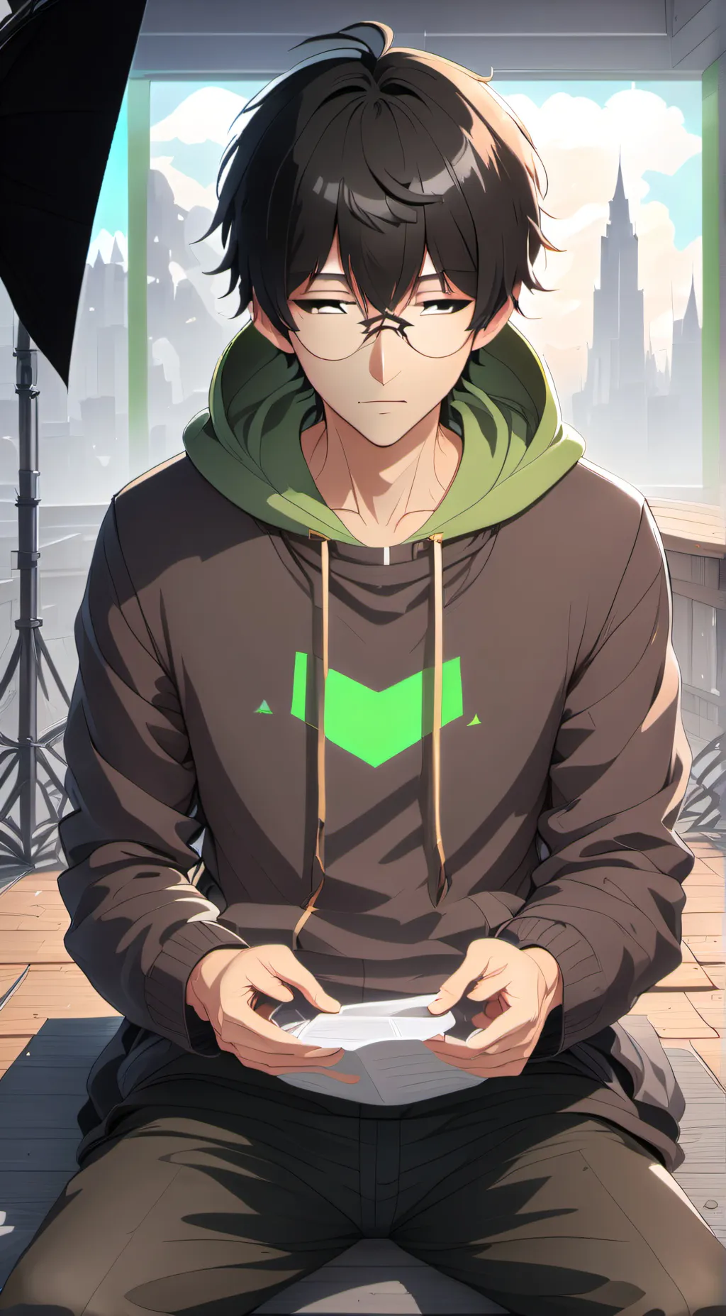 ai character: liam background