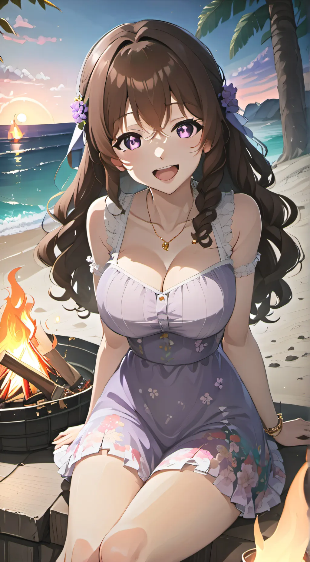 ai character: Sarah  background