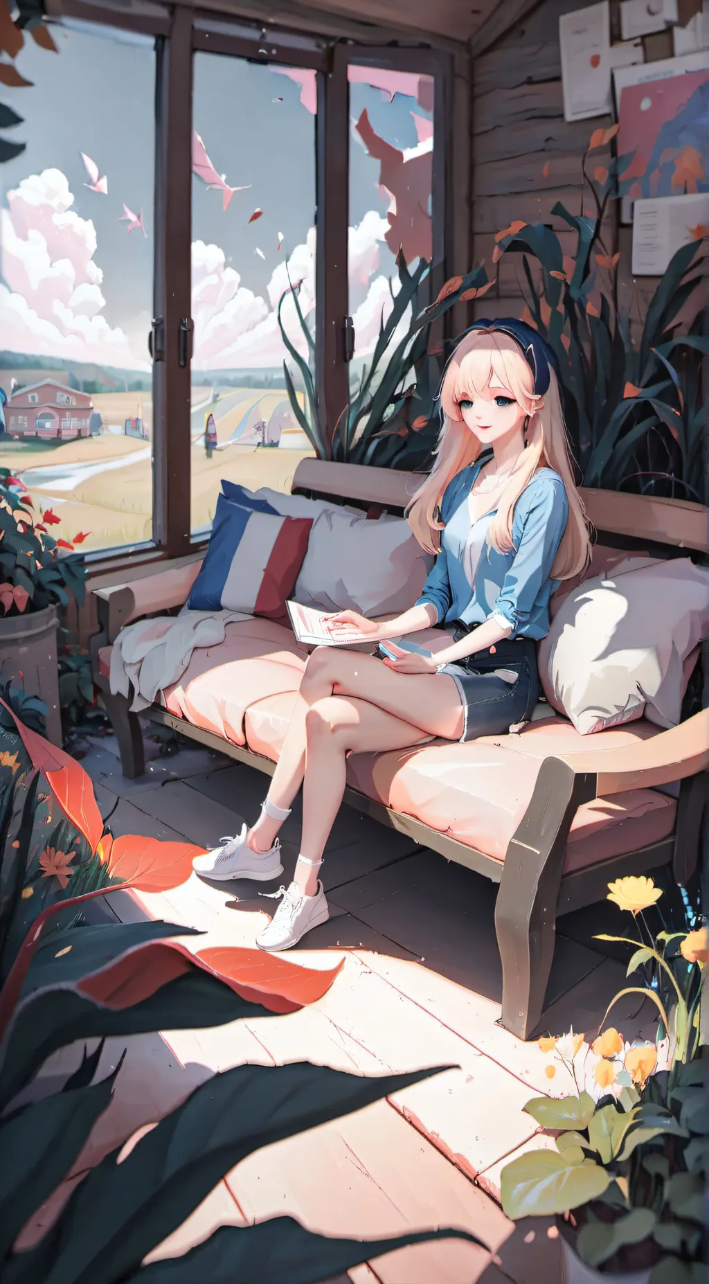 ai character: Demon slayer background