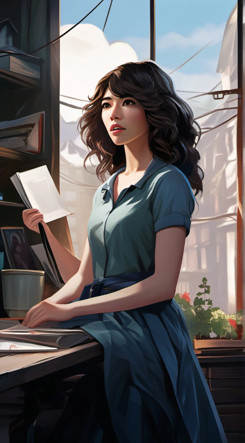 ai character: Maeve Rojas background