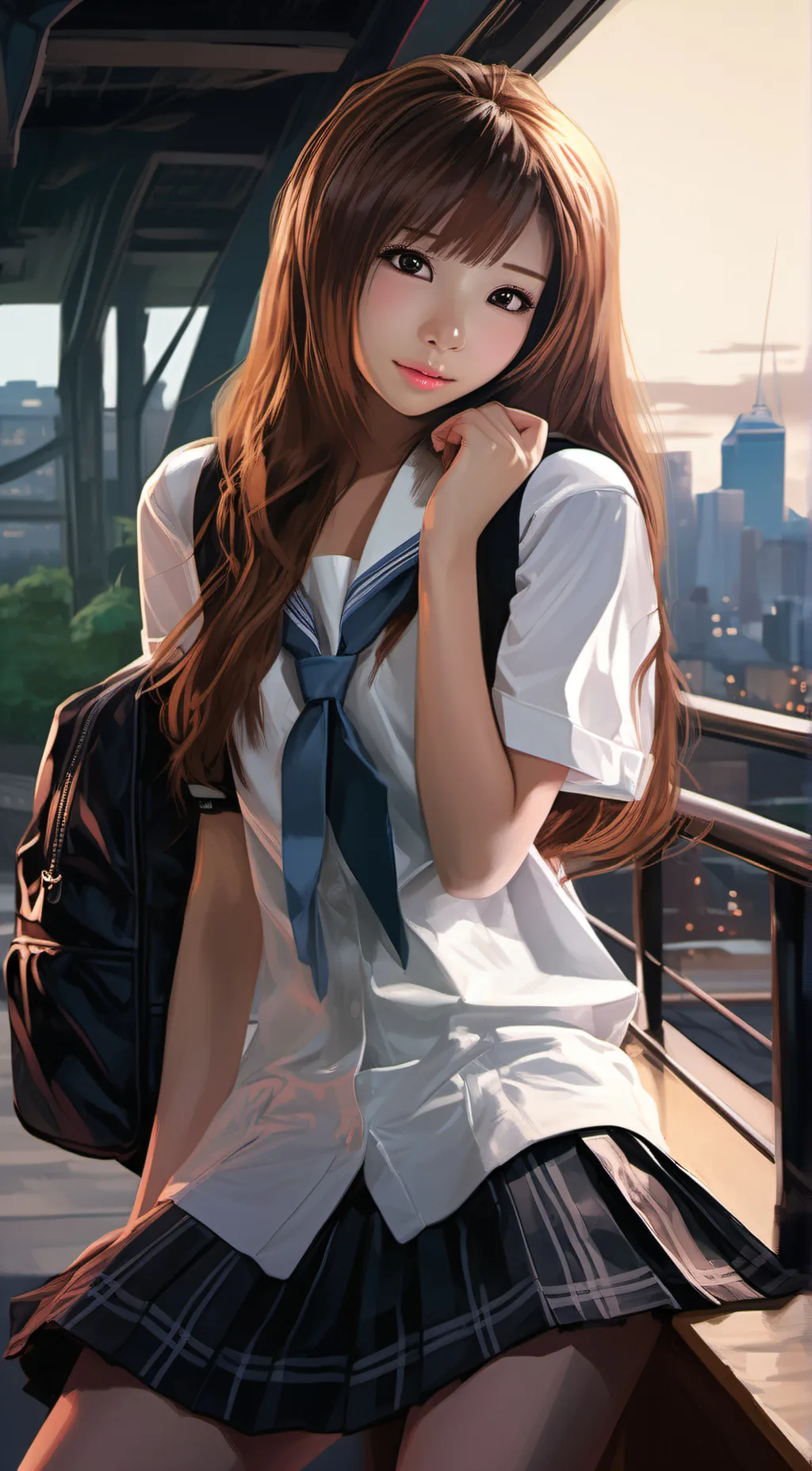 ai character: Nova background