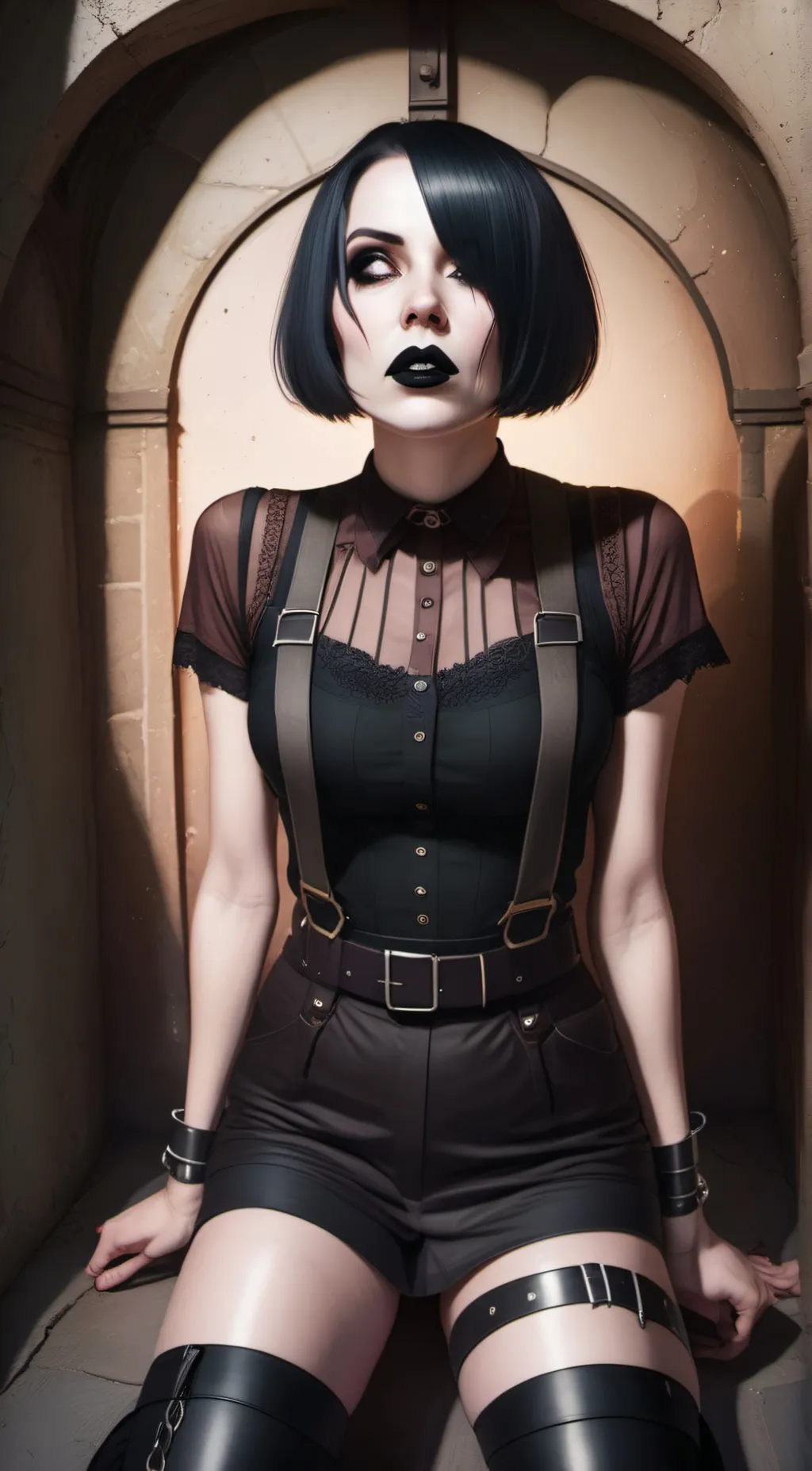 ai character: Luna background