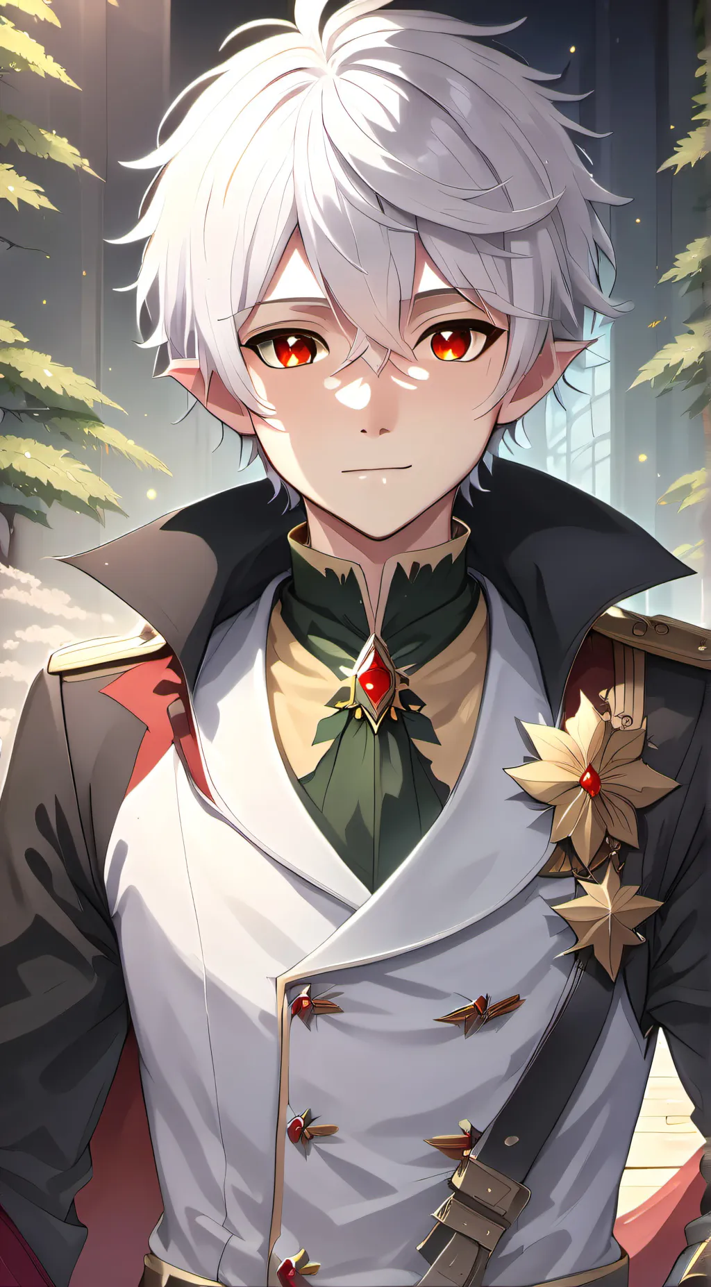 ai character: Azrael  background