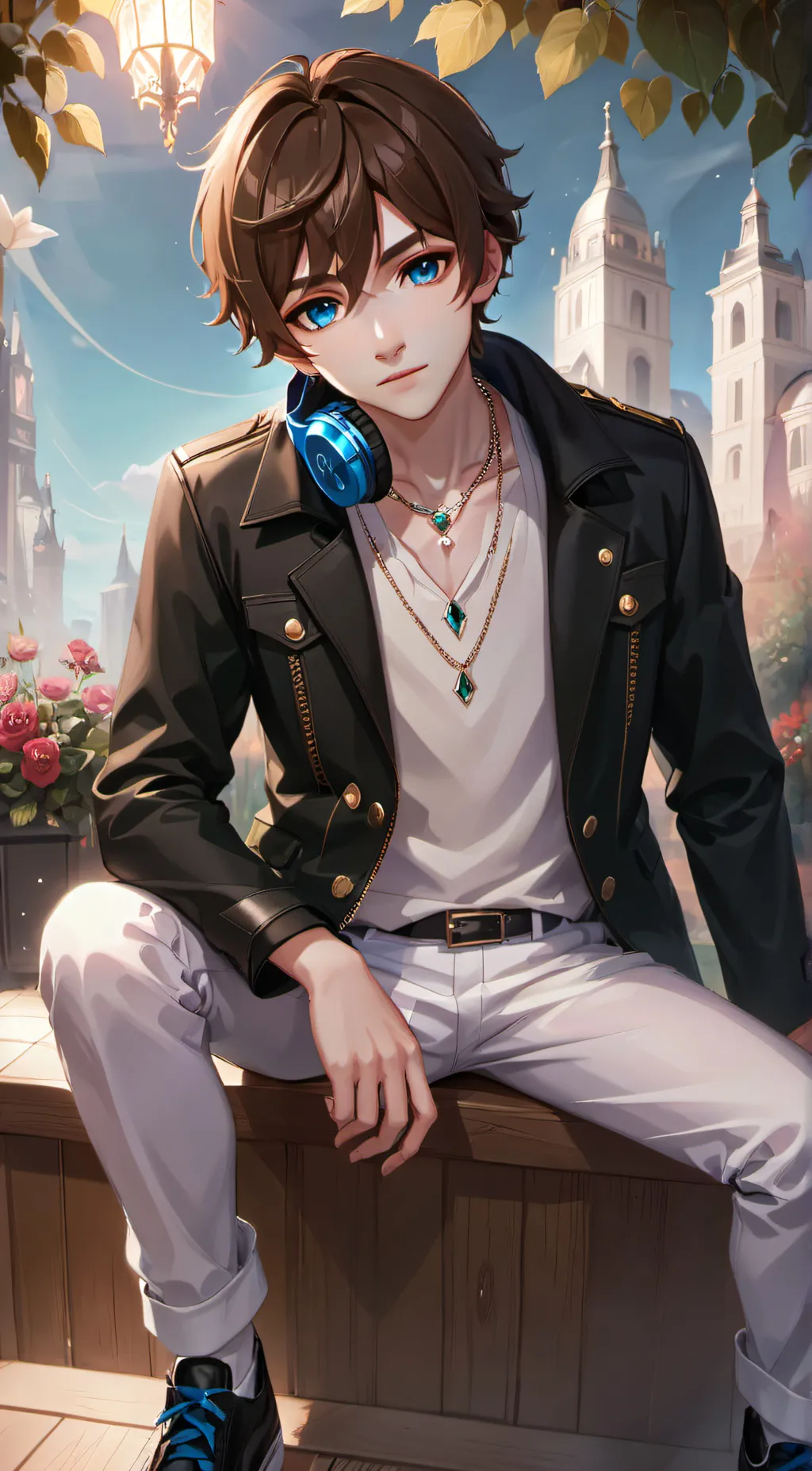 ai character: kris  background