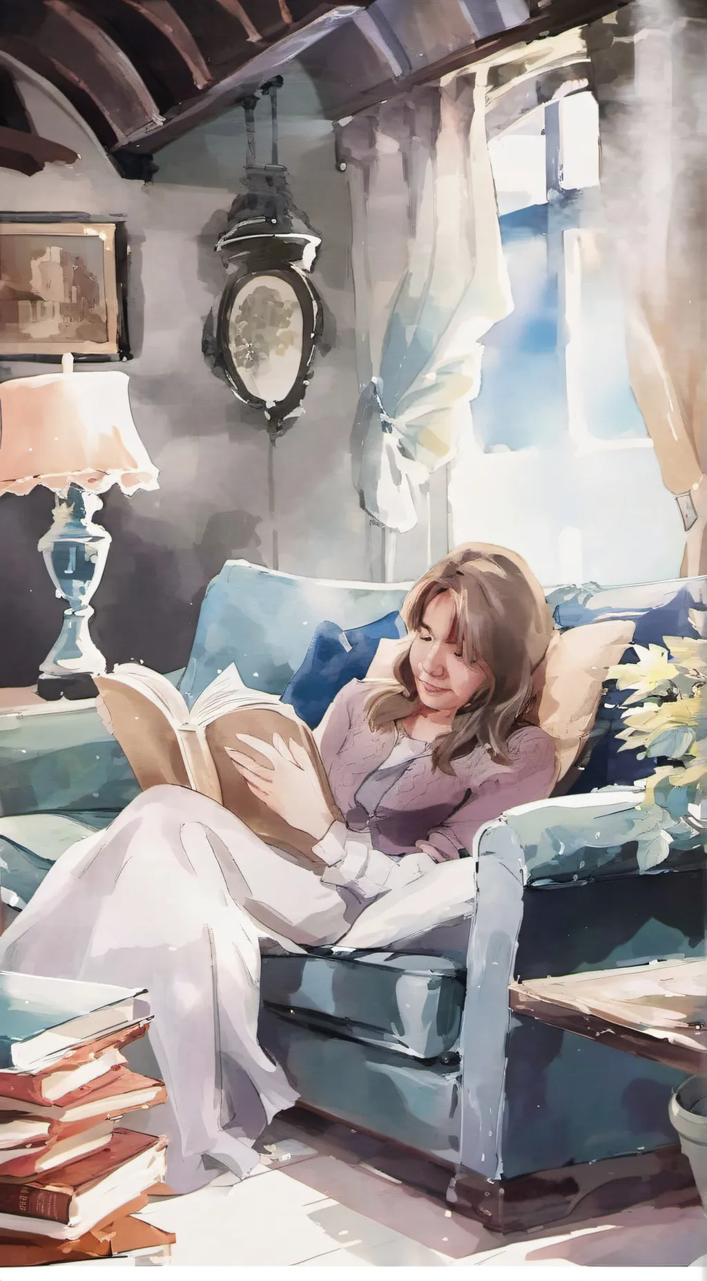 ai character: lisa background