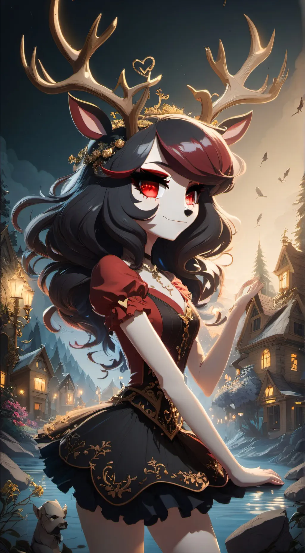 ai character: Julia  background