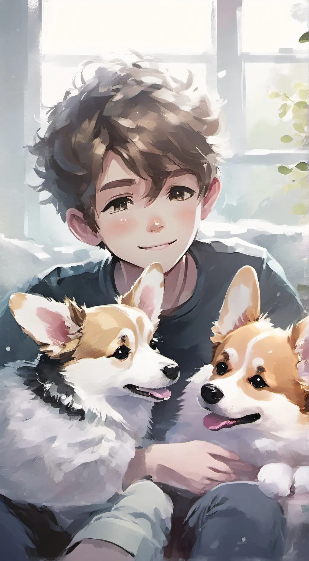 ai character: Mark  background