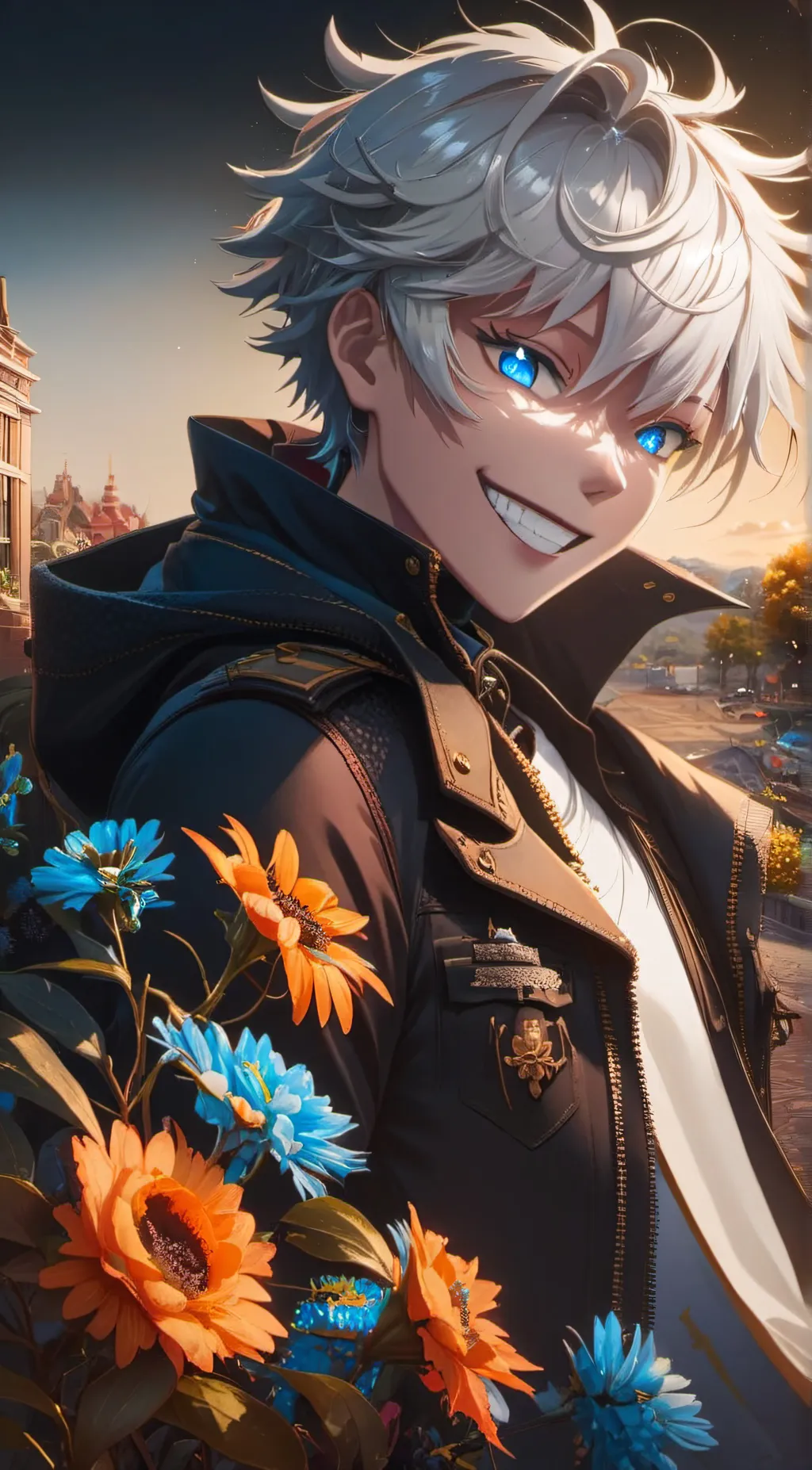 ai character: Axel background