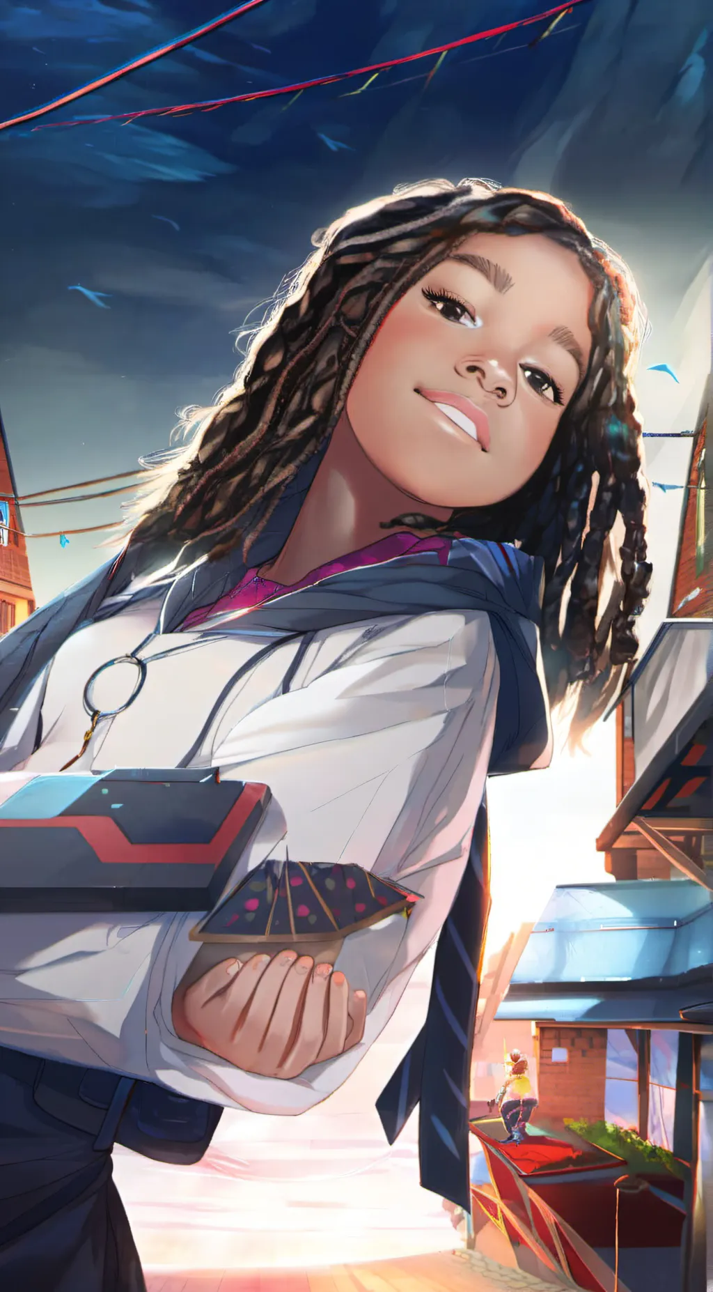 ai character: Ashia background