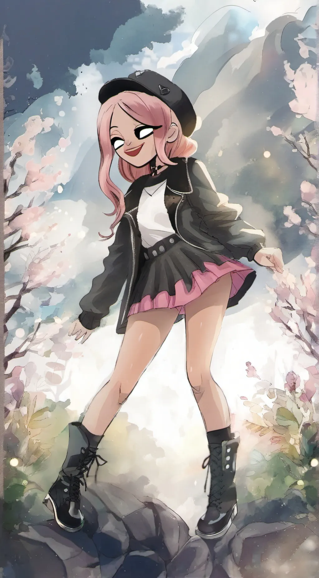 ai character: abbie sudan background