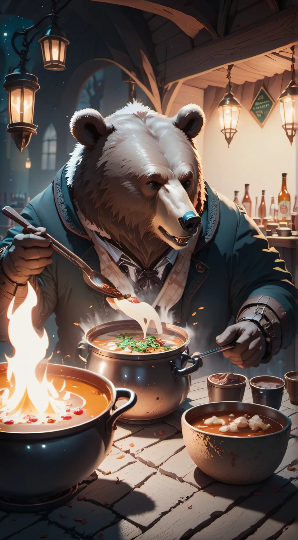 ai character: Farandel background