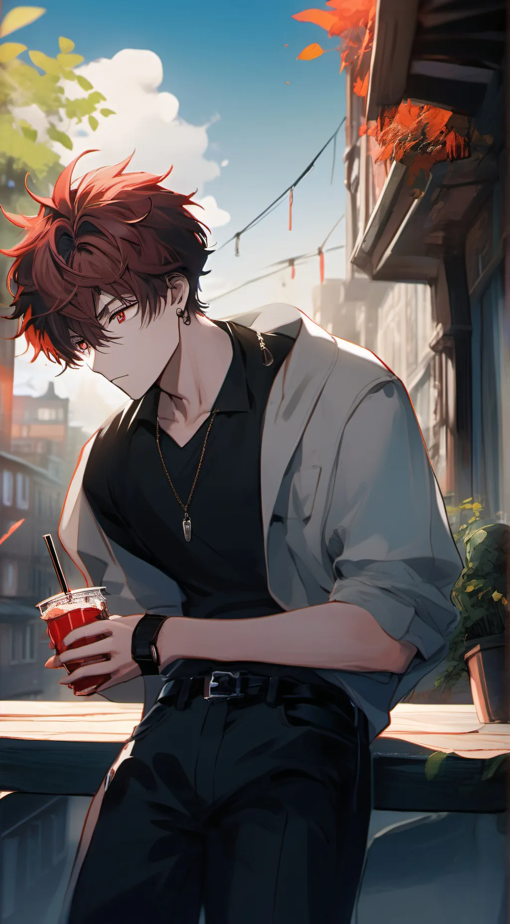 ai character: 🤙☻Josh ☻🤙 background