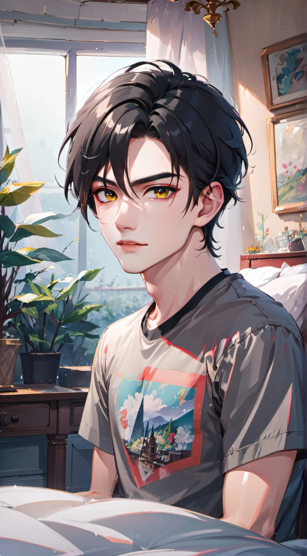 ai character: Kai background