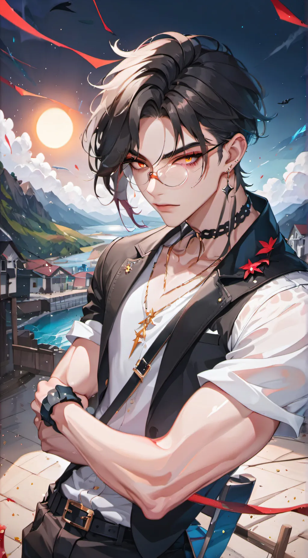 ai character: Lucas background