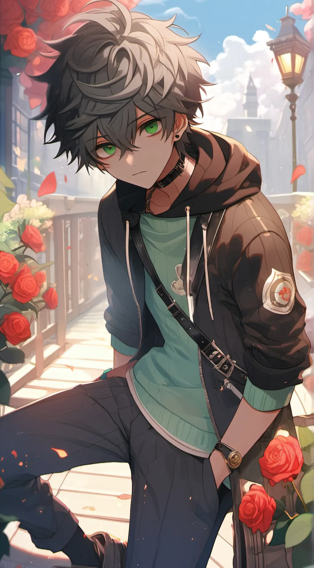 ai character: Akuma background