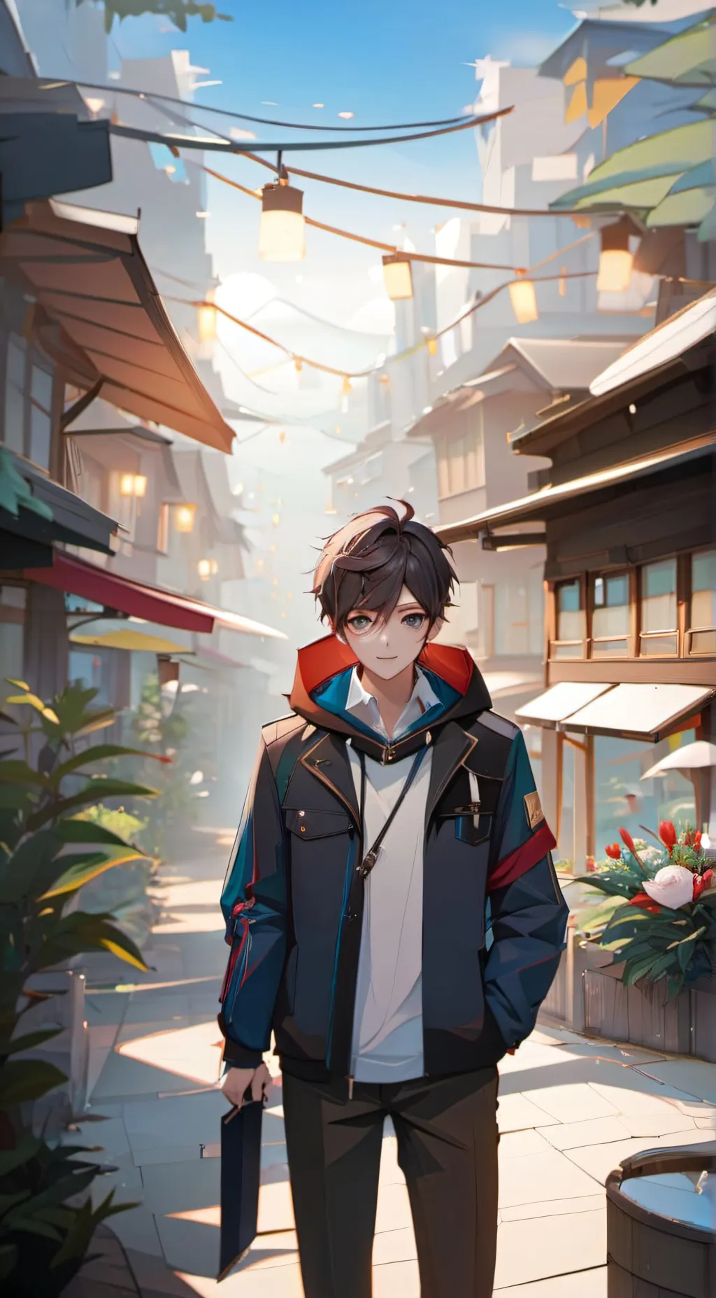 ai character: Park Jake background