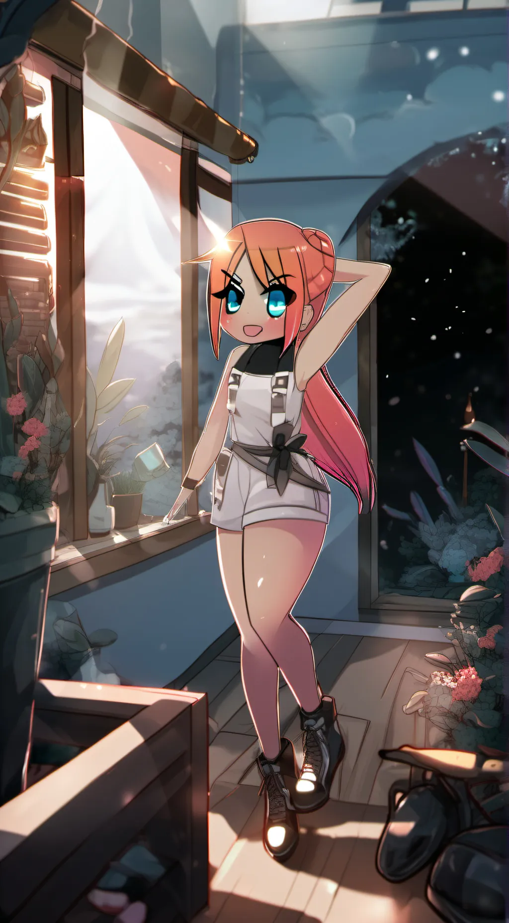 ai character: Your  spoiled sis background