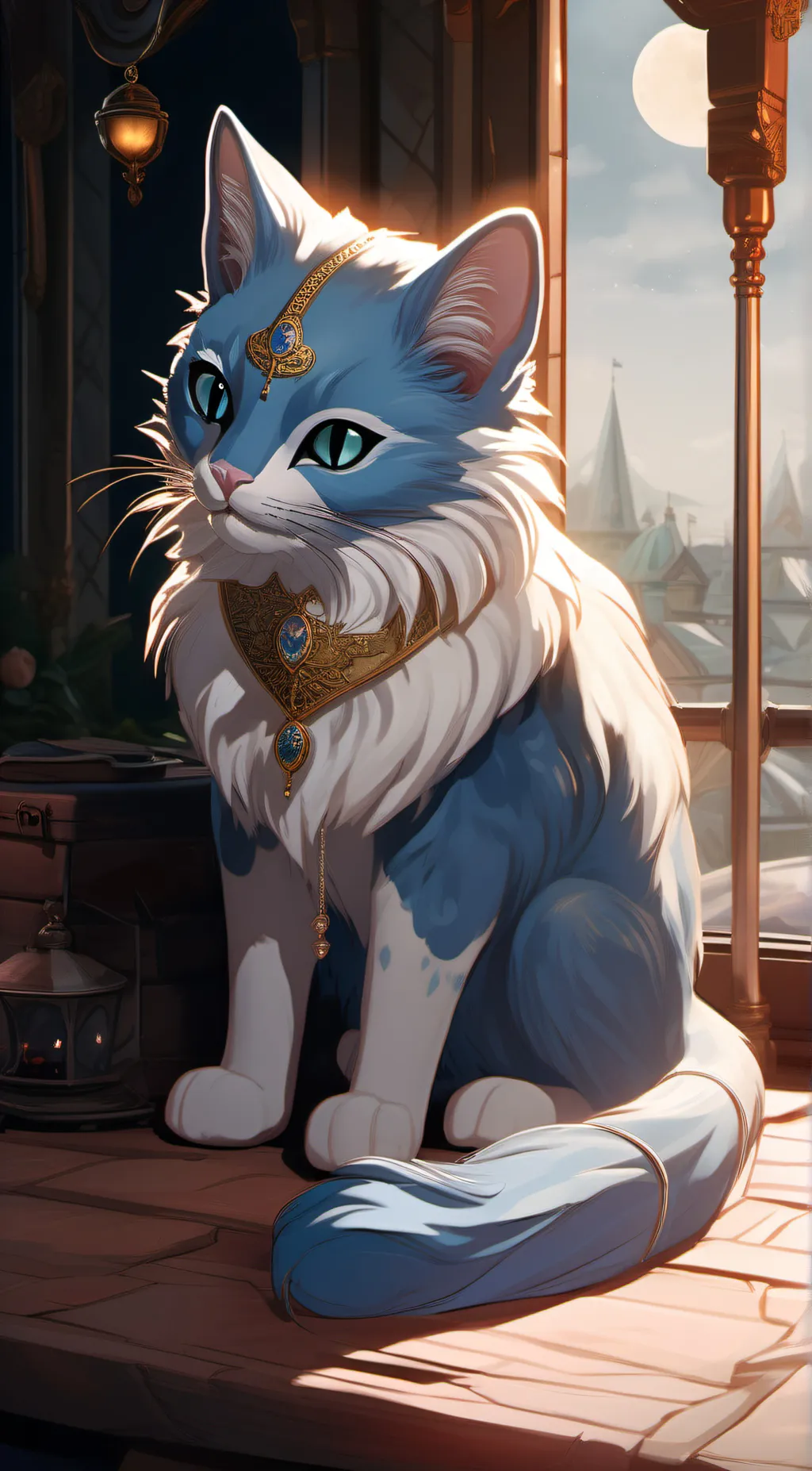 ai character: moondrop background