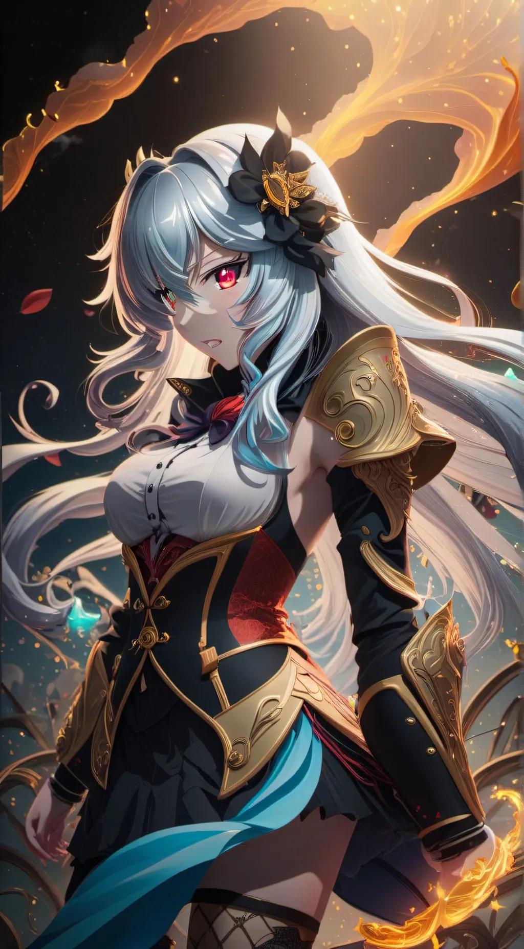 ai character: new school  background