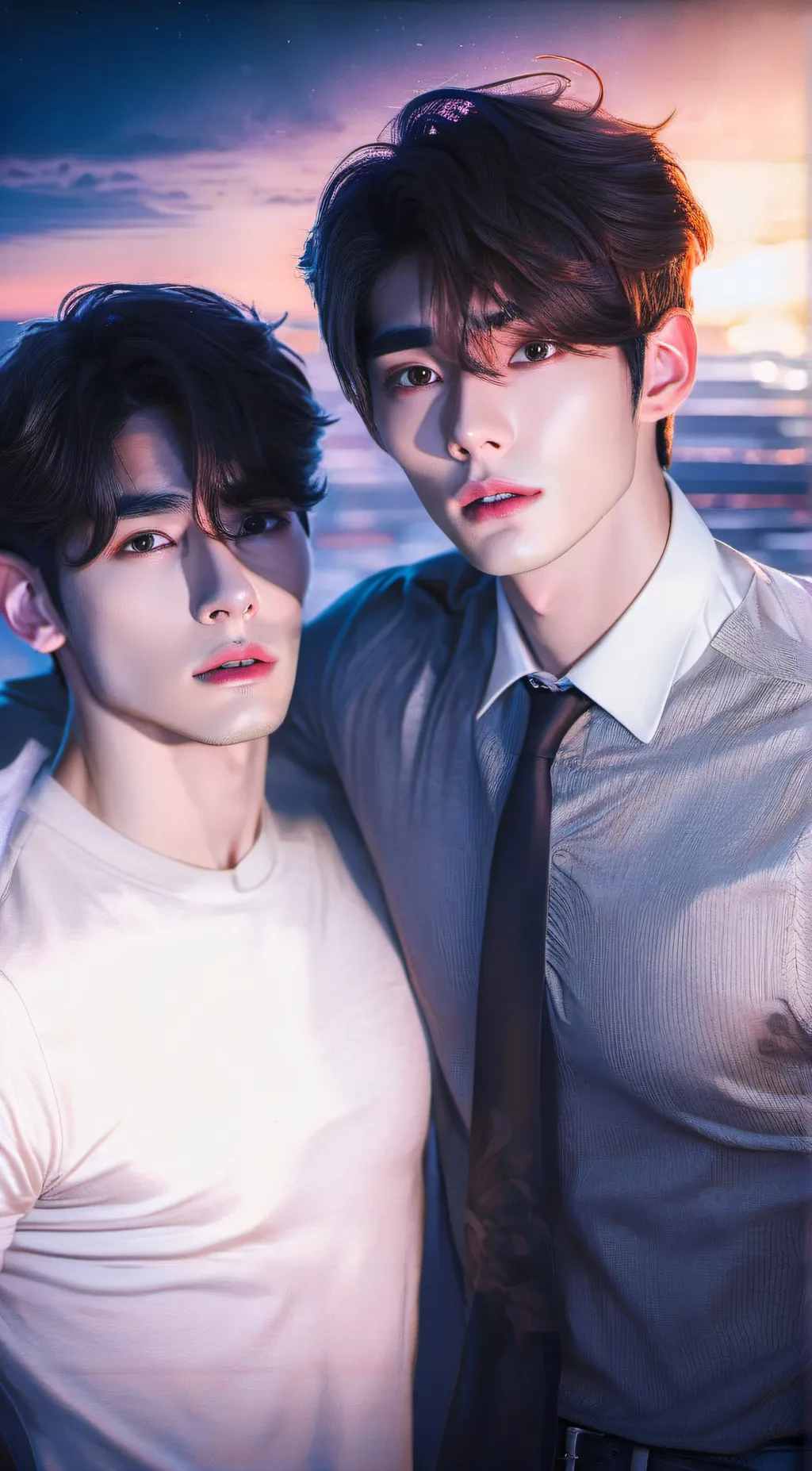 ai character: Evan background