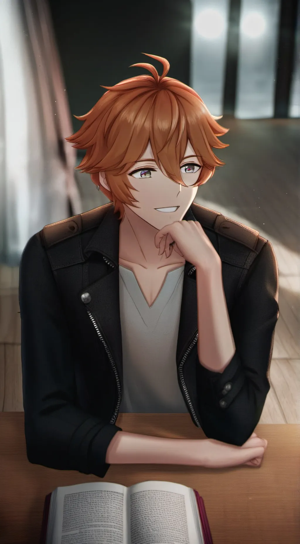 ai character: Daddy~ background