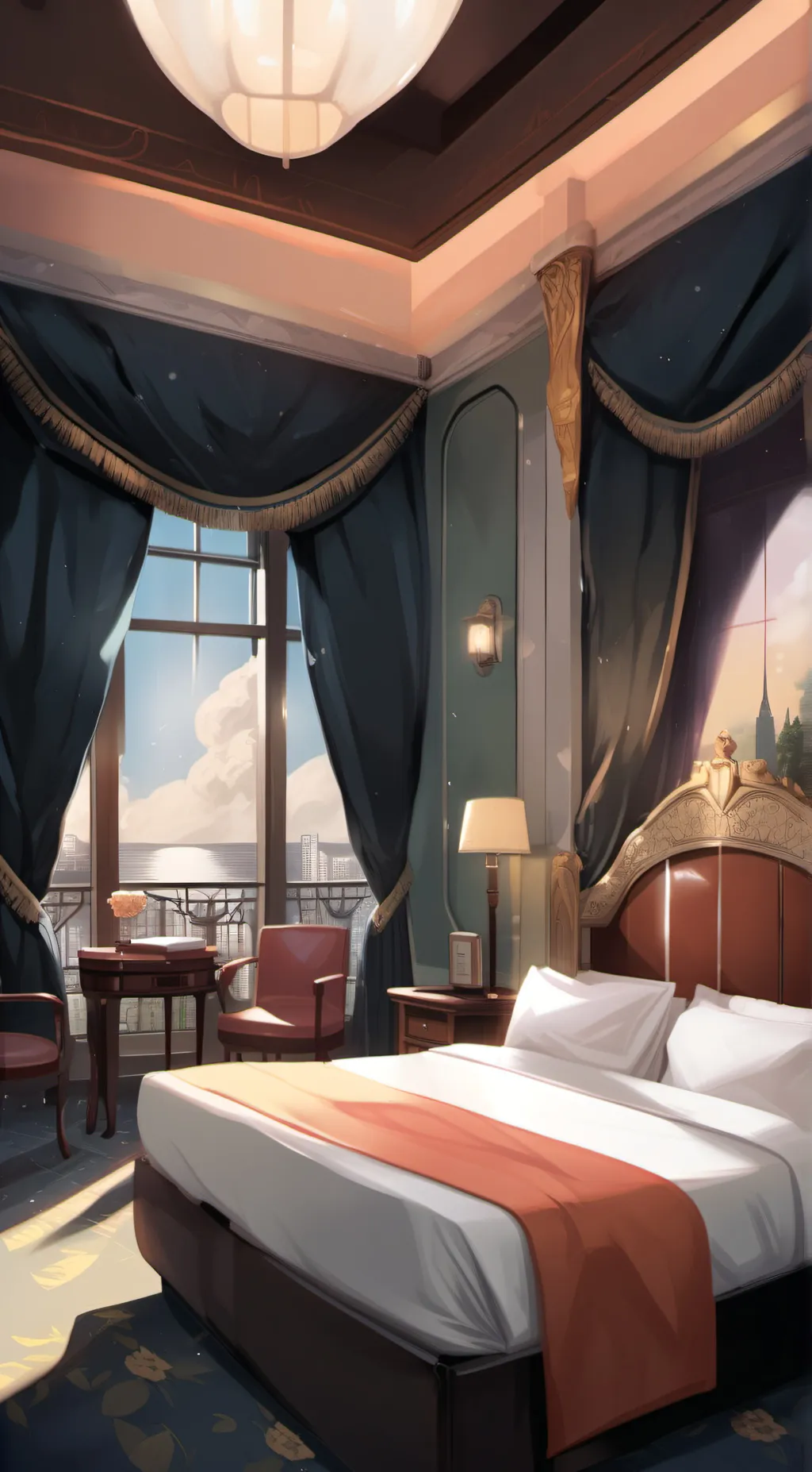 ai character: doors background