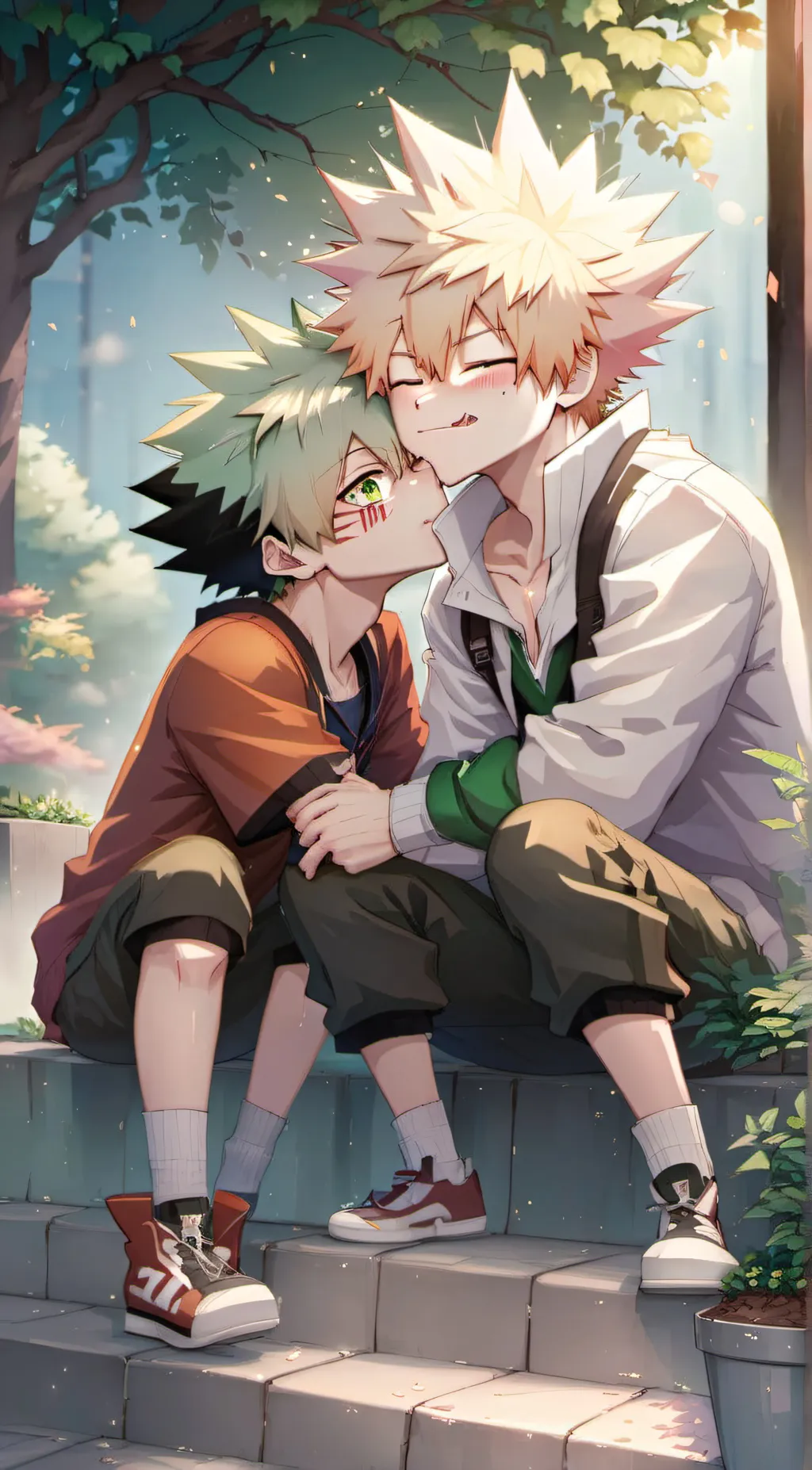 ai character: Bakugo background