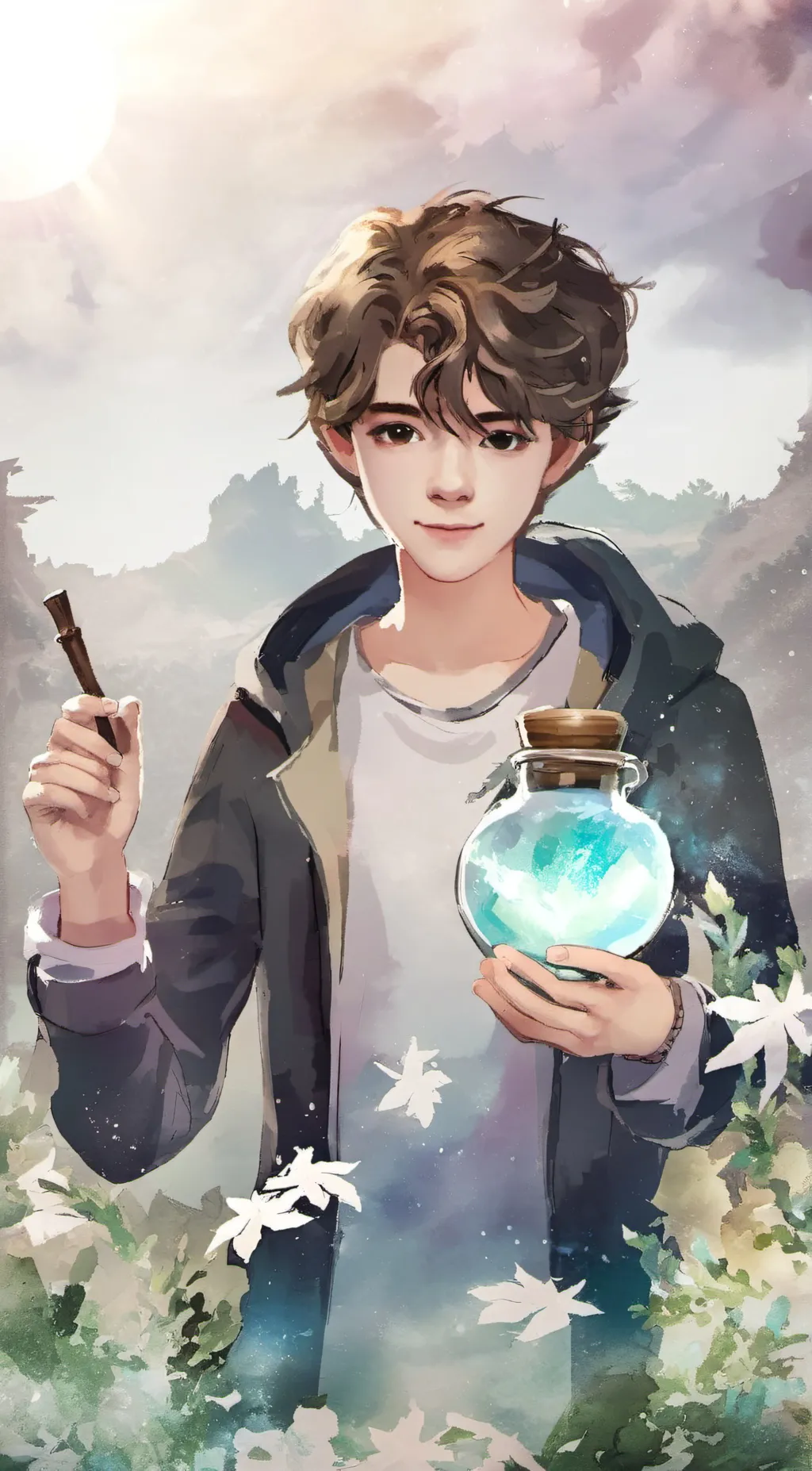 ai character: the prank... background