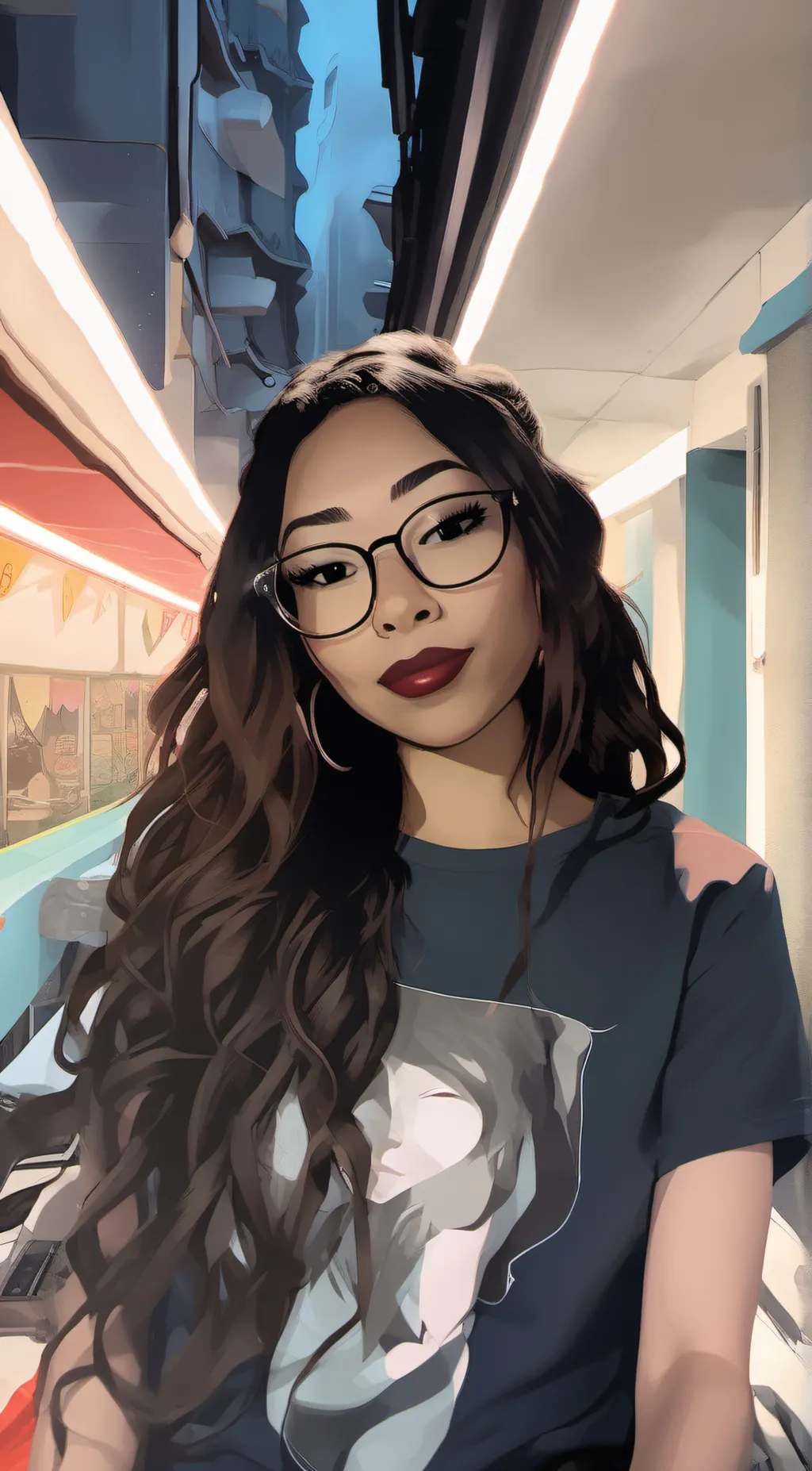 ai character: alixa background