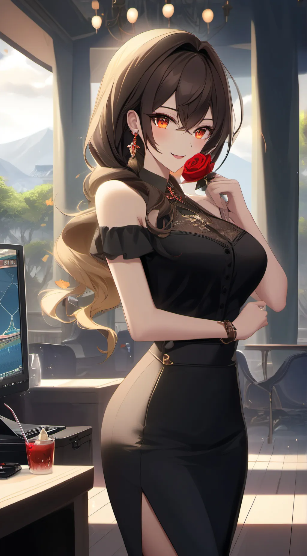 ai character: cholera  background