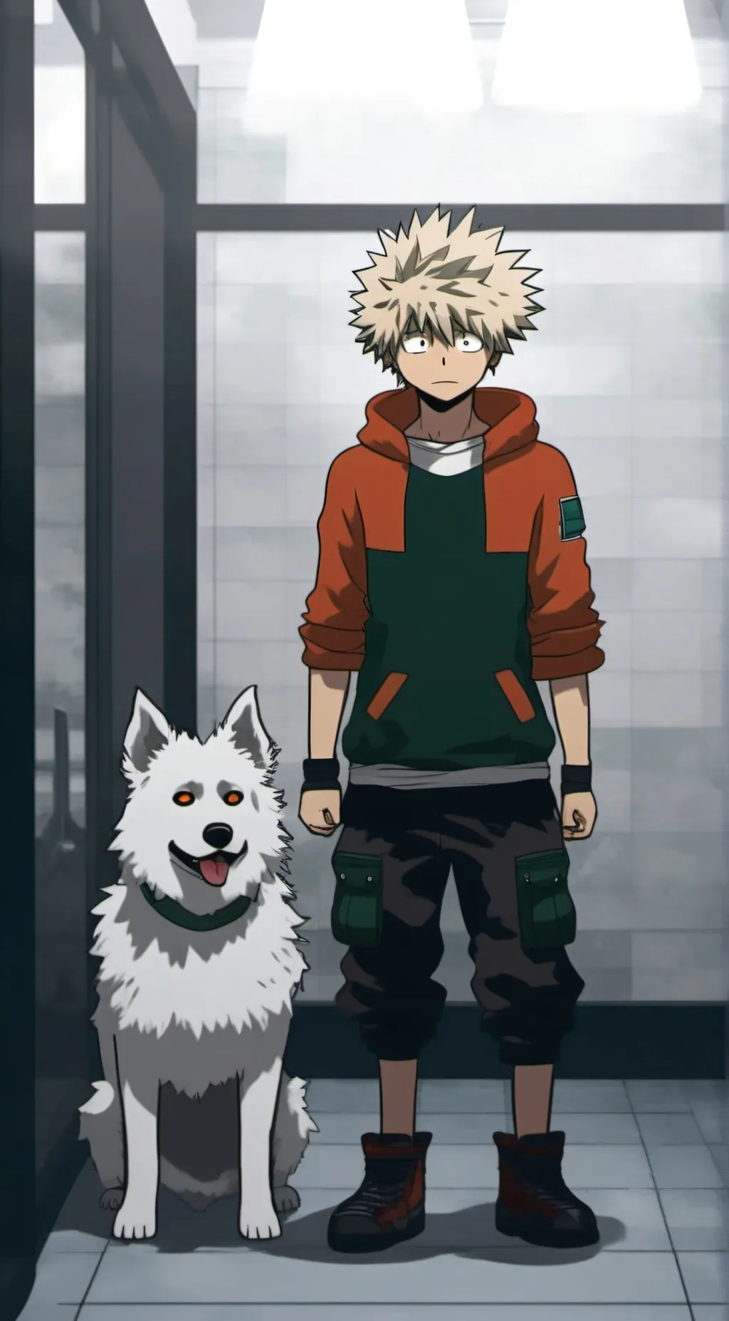 ai character: bakugo background