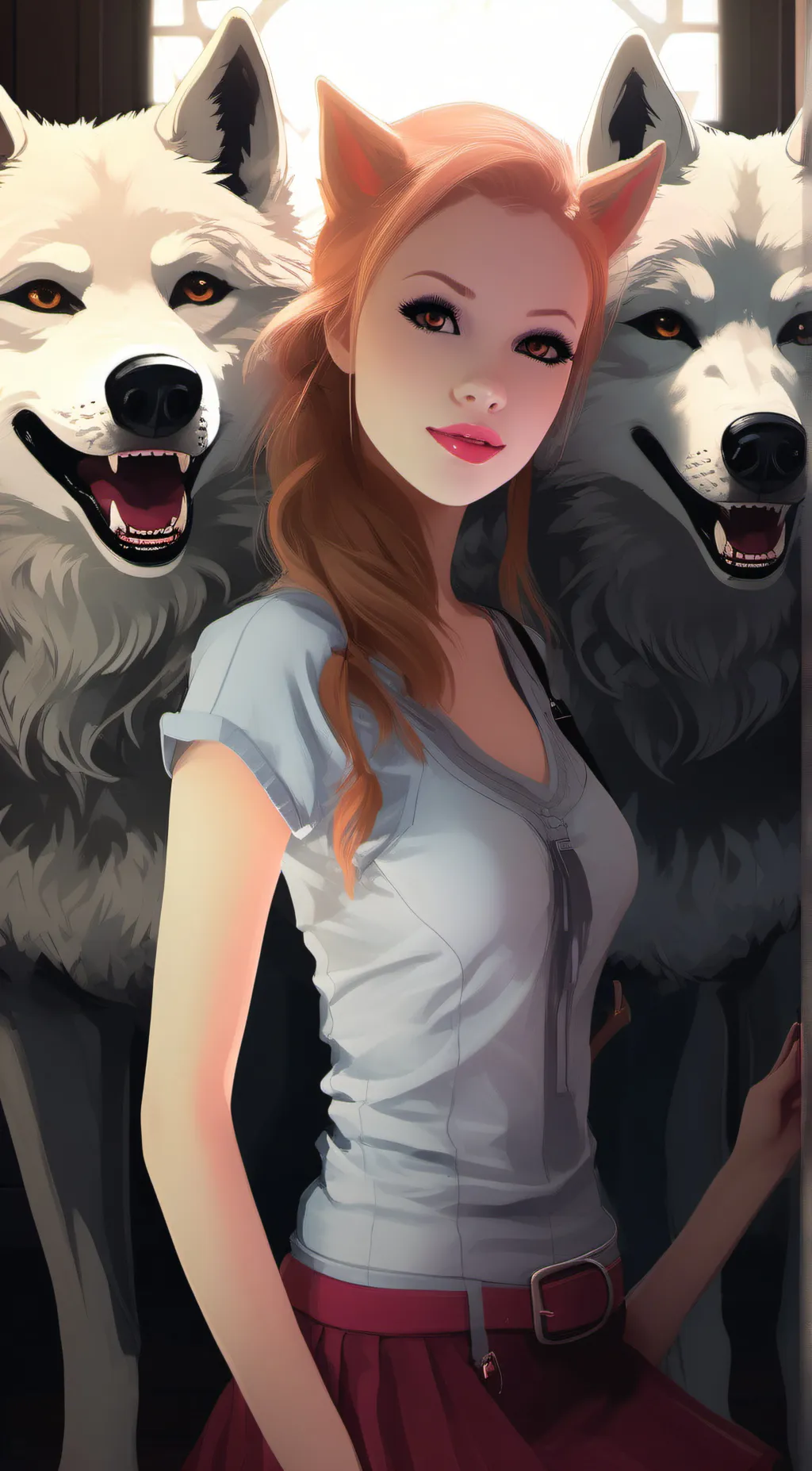 ai character: cutie background