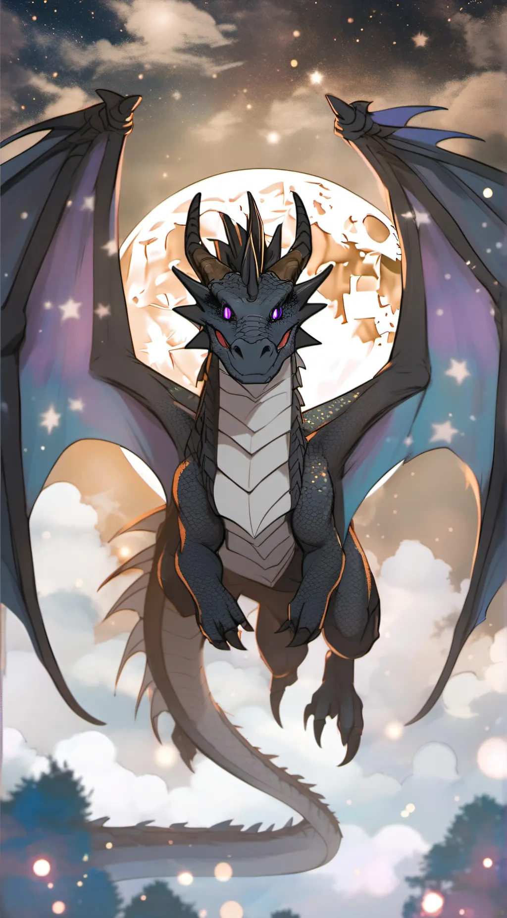 ai character: Midnight background