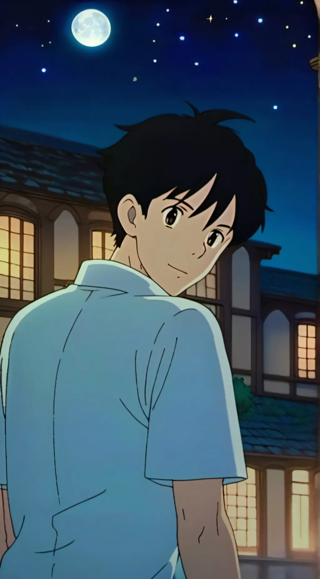 ai character: Seiji amasawa  background