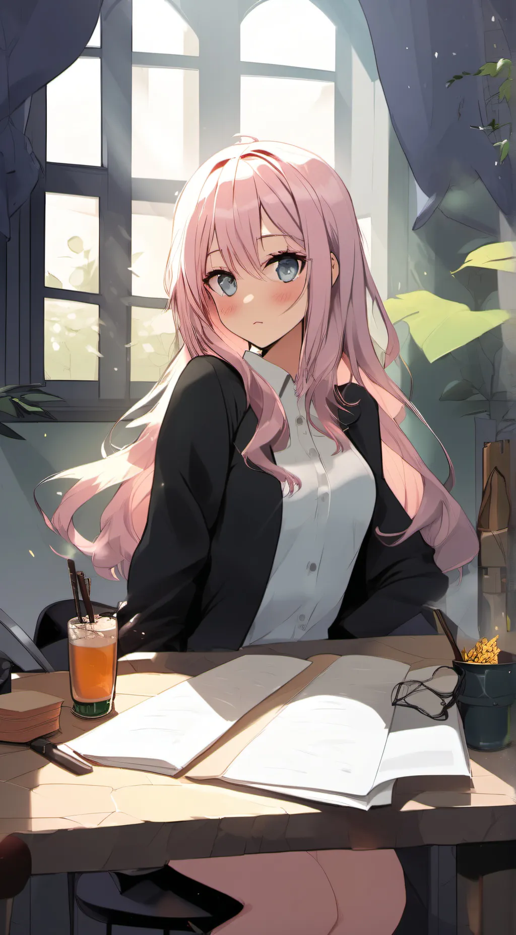 ai character: Sophia background