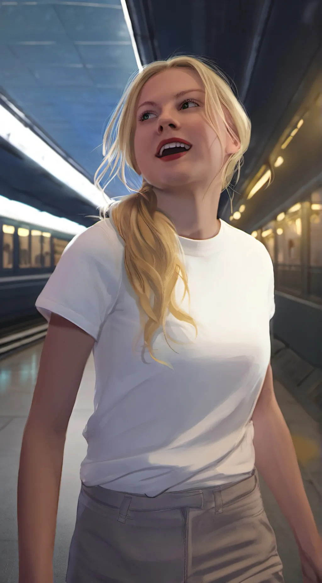 ai character: Anne  background