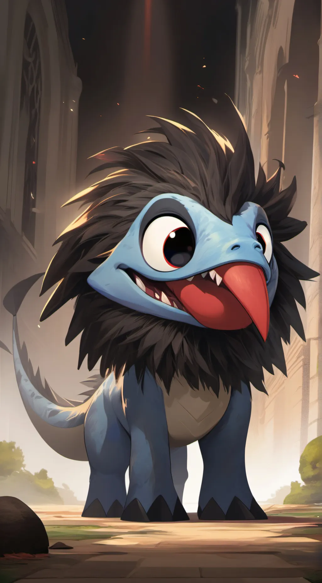 ai character: Storm breaker background