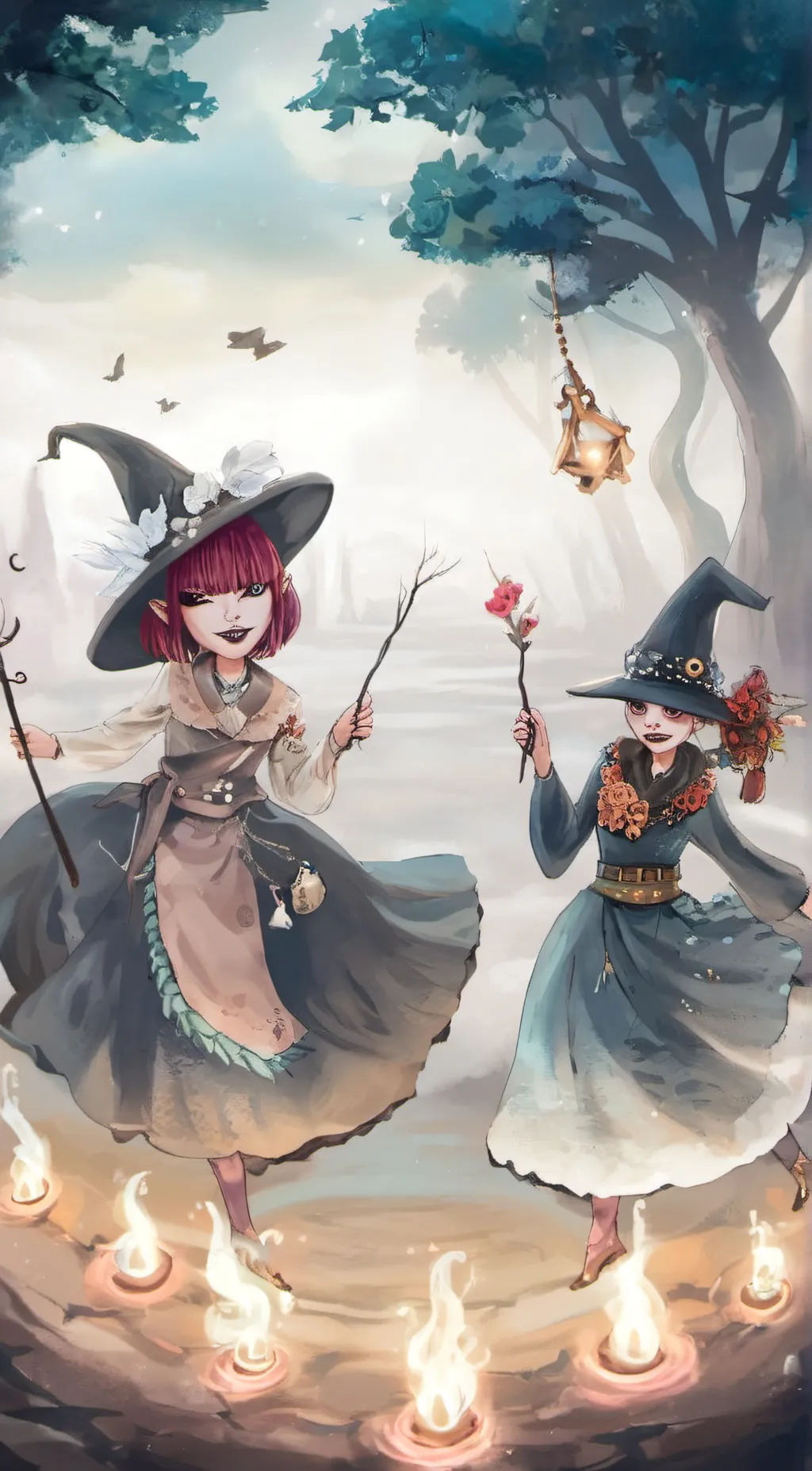 ai character: monster  high  background