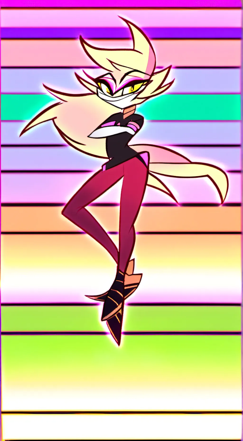 ai character: (✨~💥{max}💀~✨) background