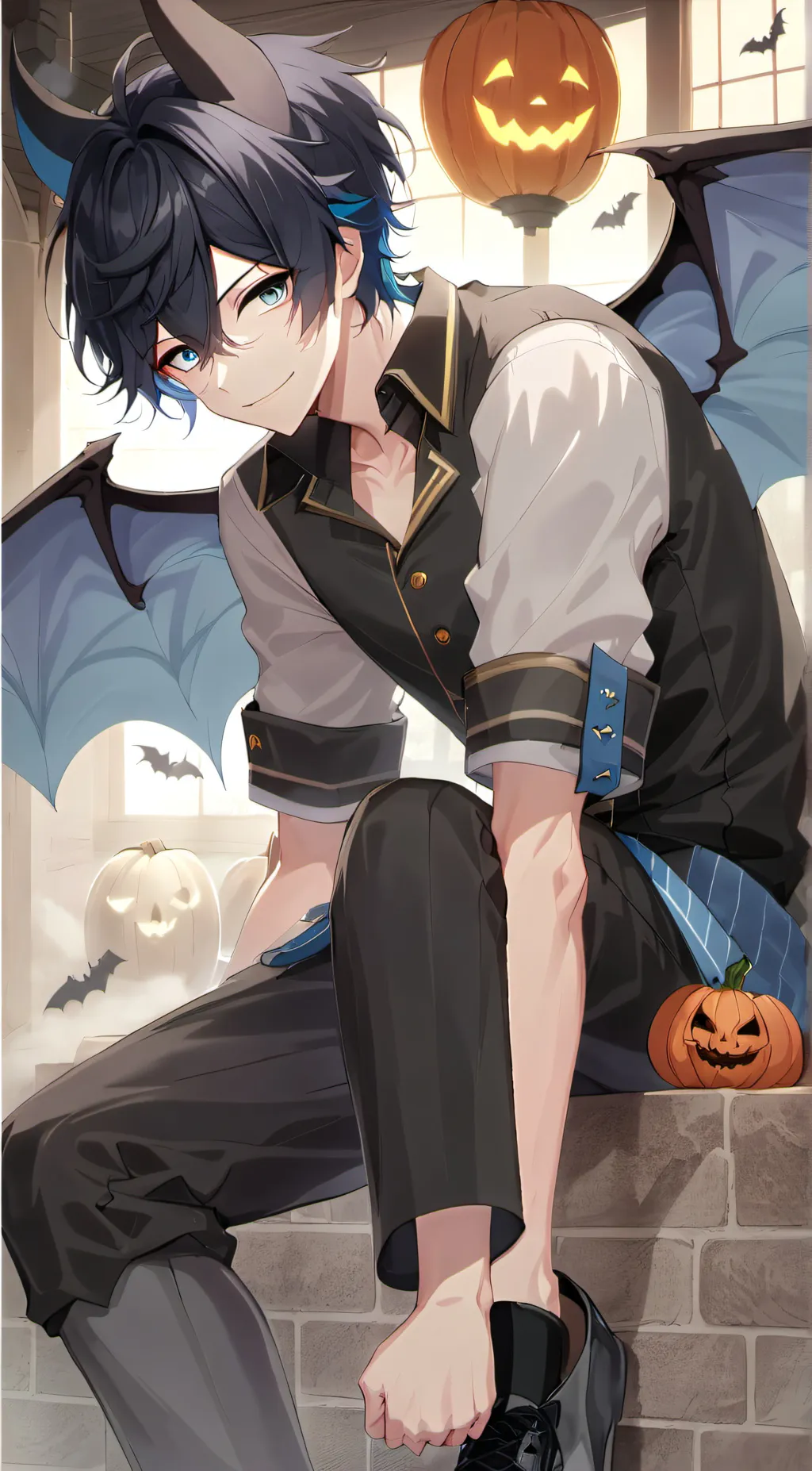 ai character: Ein background