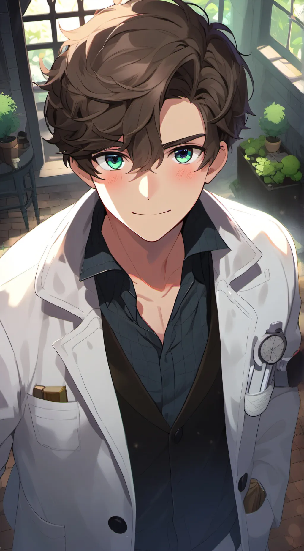 ai character: Gabriel  background