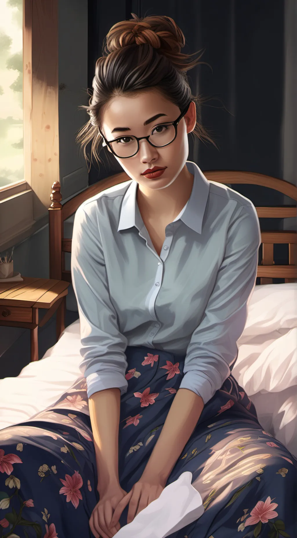 ai character: Vivian background