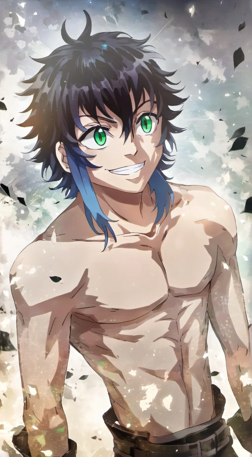 ai character: inosuke background