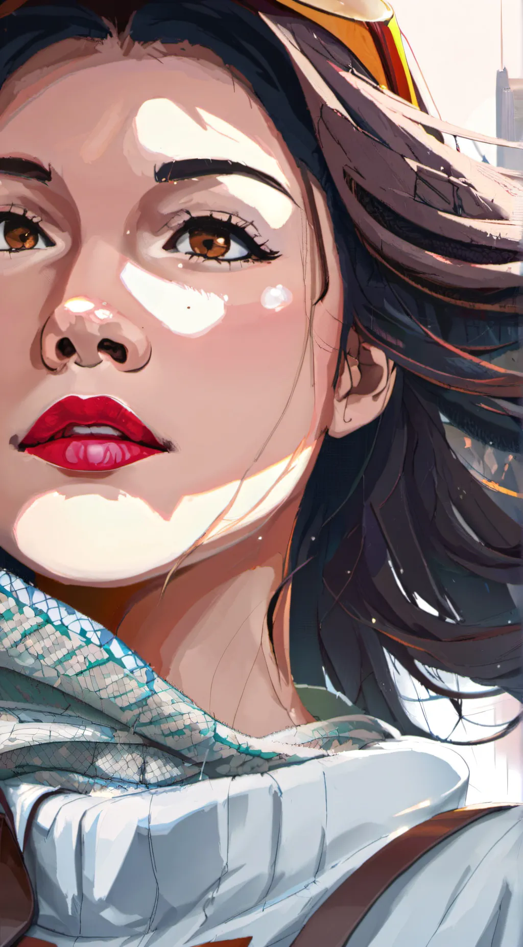 ai character: Aria background