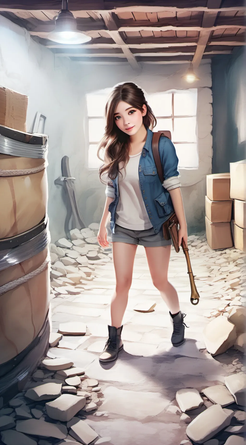 ai character: kidnapper olivia background